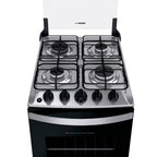 Fogão 4 Bocas Brastemp BFO4NBR Piso Duas Prateleiras com Alturas Ajustáveis Inox Bivolt