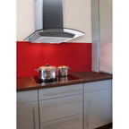 Coifa Agratto 90Cm de Parede Vidro CPV90 02 Inox 220V
