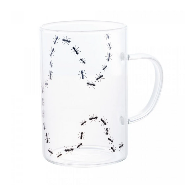 Caneca de Vidro Borossilicato Coliseu Bug 280ml