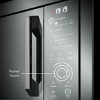 Kit Electrolux de Embutir Home Pro Forno Elétrico OE9XS 80L + Micro-ondas 34L ME3HP Espelhado 220V