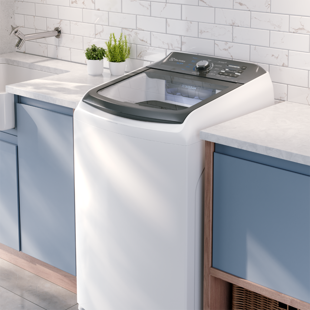 Lavadora de Roupas Electrolux Efficient 14,5kg LEE15 Branco 220V