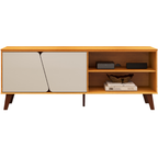 Rack Mark DJ Móveis 150cm Cedro e Bali