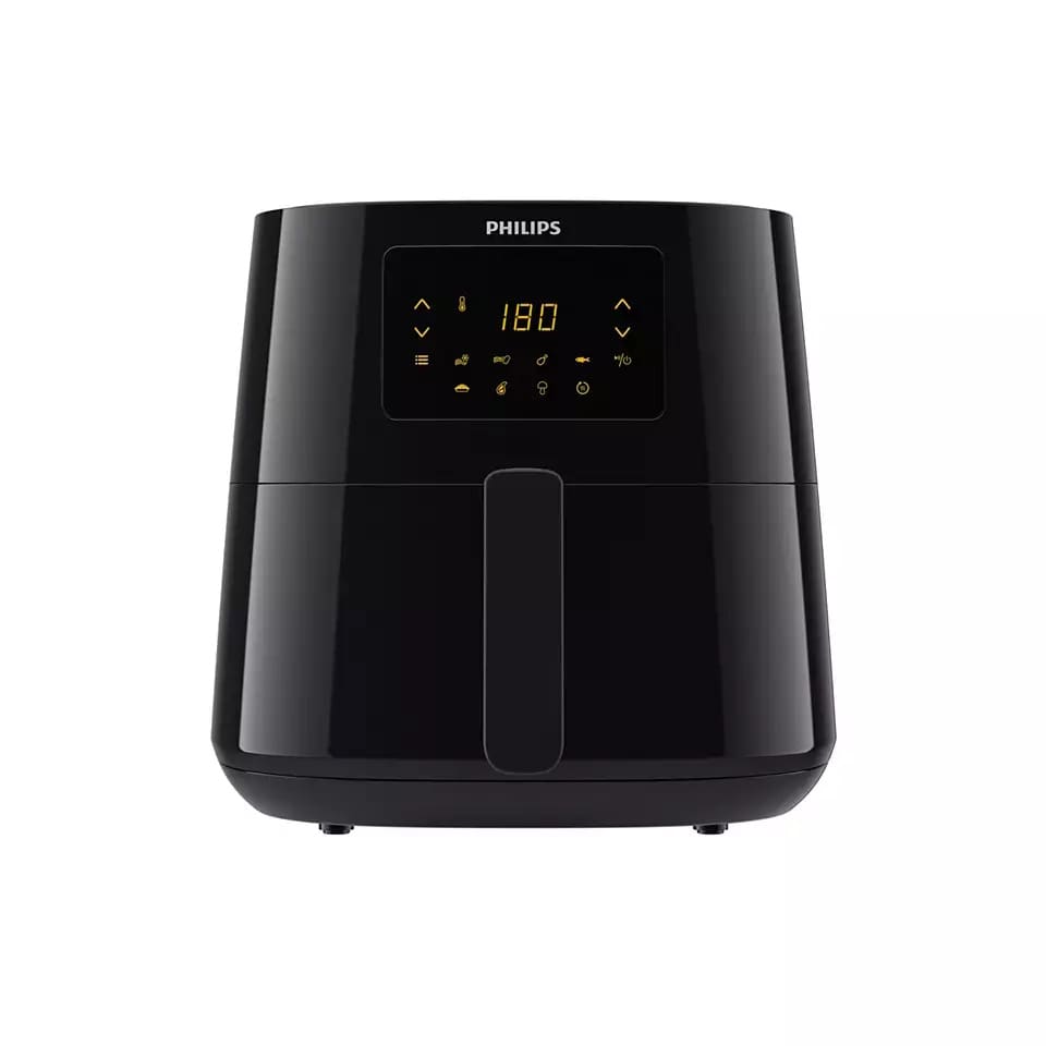 Fritadeira Elétrica Sem Óleo Air Fryer 6,2L Philips Walita XL Digital Preto 220V