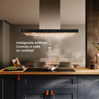 Coifa de Ilha Experience Electrolux CE9IF 90cm Inteligência Artificial Inox 220V