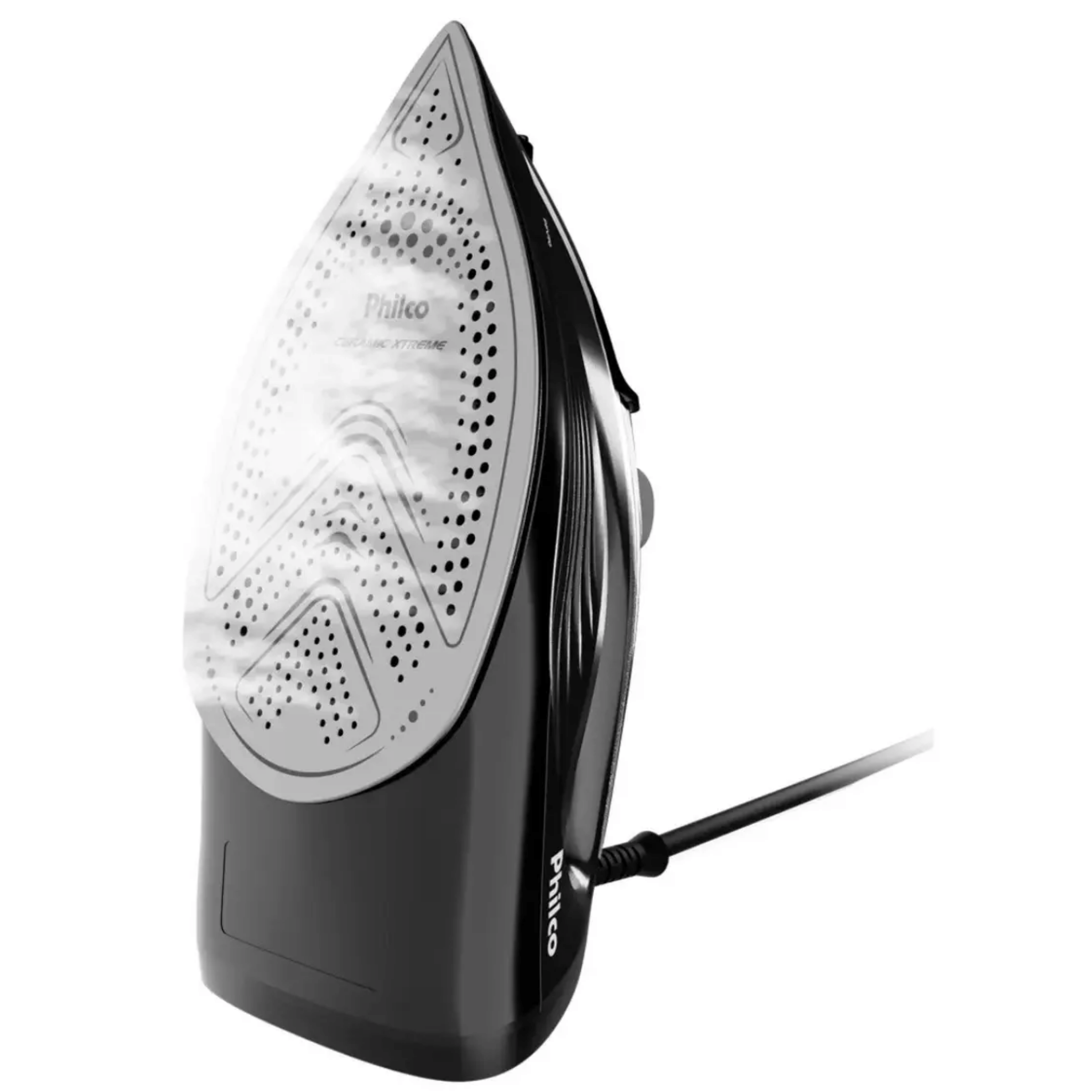Ferro de Passar a Vapor Philco Base Ceramic Xtreme PFV70 Preto 220V