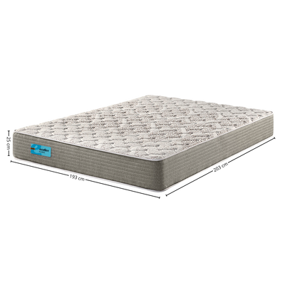 Colchão Espuma Ecoline D-40 Ecoflex King 193x203x25cm Cinza