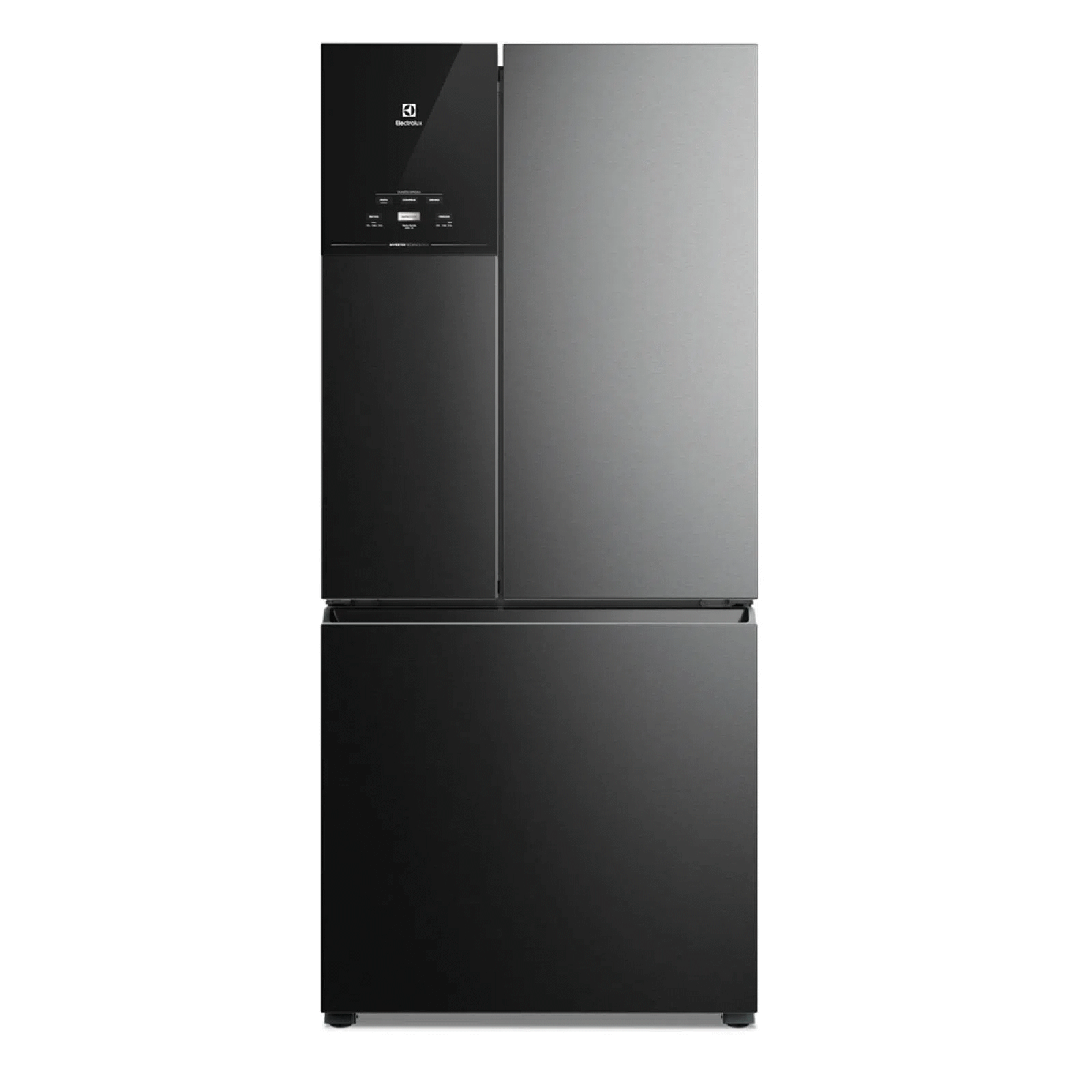 Refrigerador Electrolux 590L IM8B MultiDoor Inverter Efficient com AutoSense Inverse Preto Look 220V