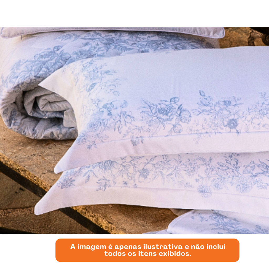 Jogo 2 Fronhas Naturalle 300 Fios 50x70cm Limoges