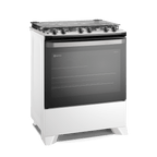 Fogão 5 Bocas Electrolux Efficient FE5IB com Mesa Inox, PerfectCook e VaporBake Branco Bivolt
