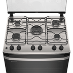 Fogão 5 Bocas Electrolux Efficient FE5IB com Mesa Inox, PerfectCook e VaporBake Branco Bivolt
