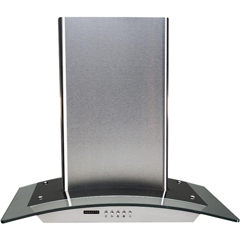 Coifa Agratto 90Cm de Parede Vidro CPV90 02 Inox 220V
