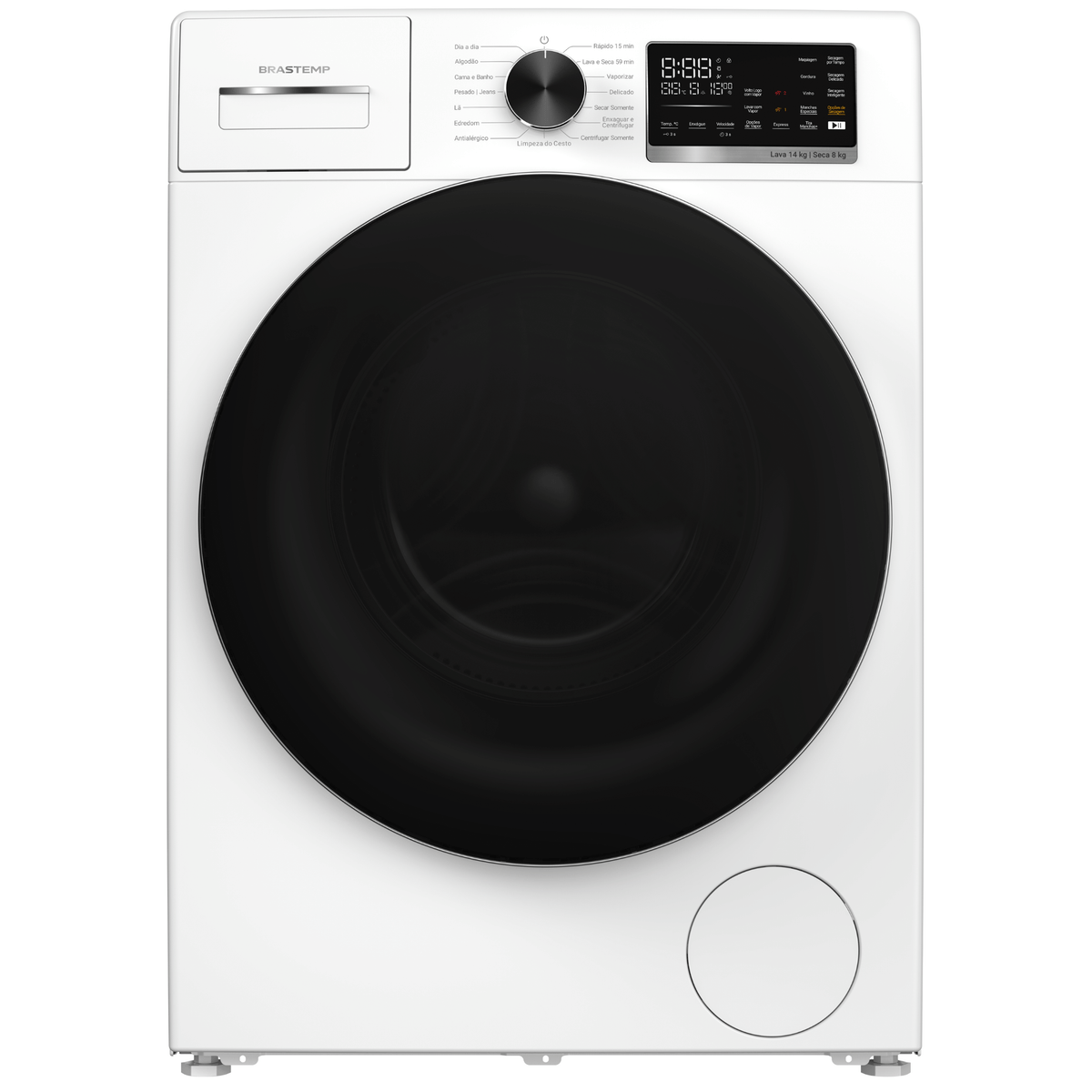 Lava e Seca Brastemp 14kg B= Smart BNO14AB Inverter  Branco 220V