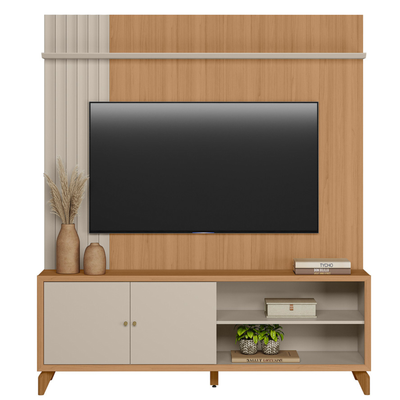 Home Valença Linea 162cm Jequitiba e Off White