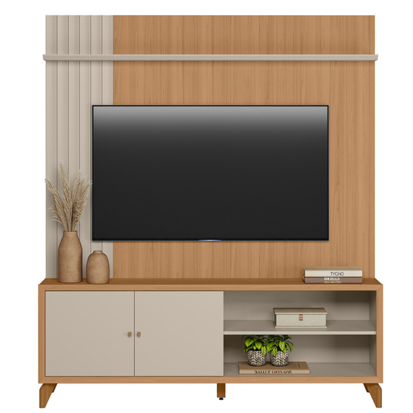 Home Valença Linea 162cm Jequitiba e Off White