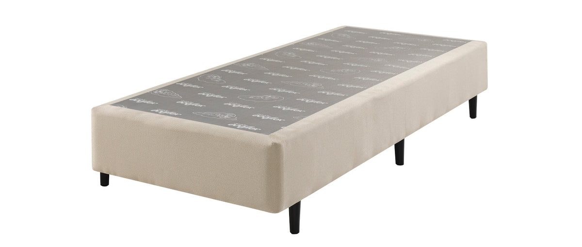 Base Para Colchão Excellence Solteiro Queen Ecoflex 96x203x25cm Bege
