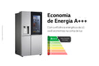 Refrigerador LG 598L Side By Side InstaView UVNano Inverter Inox 220V