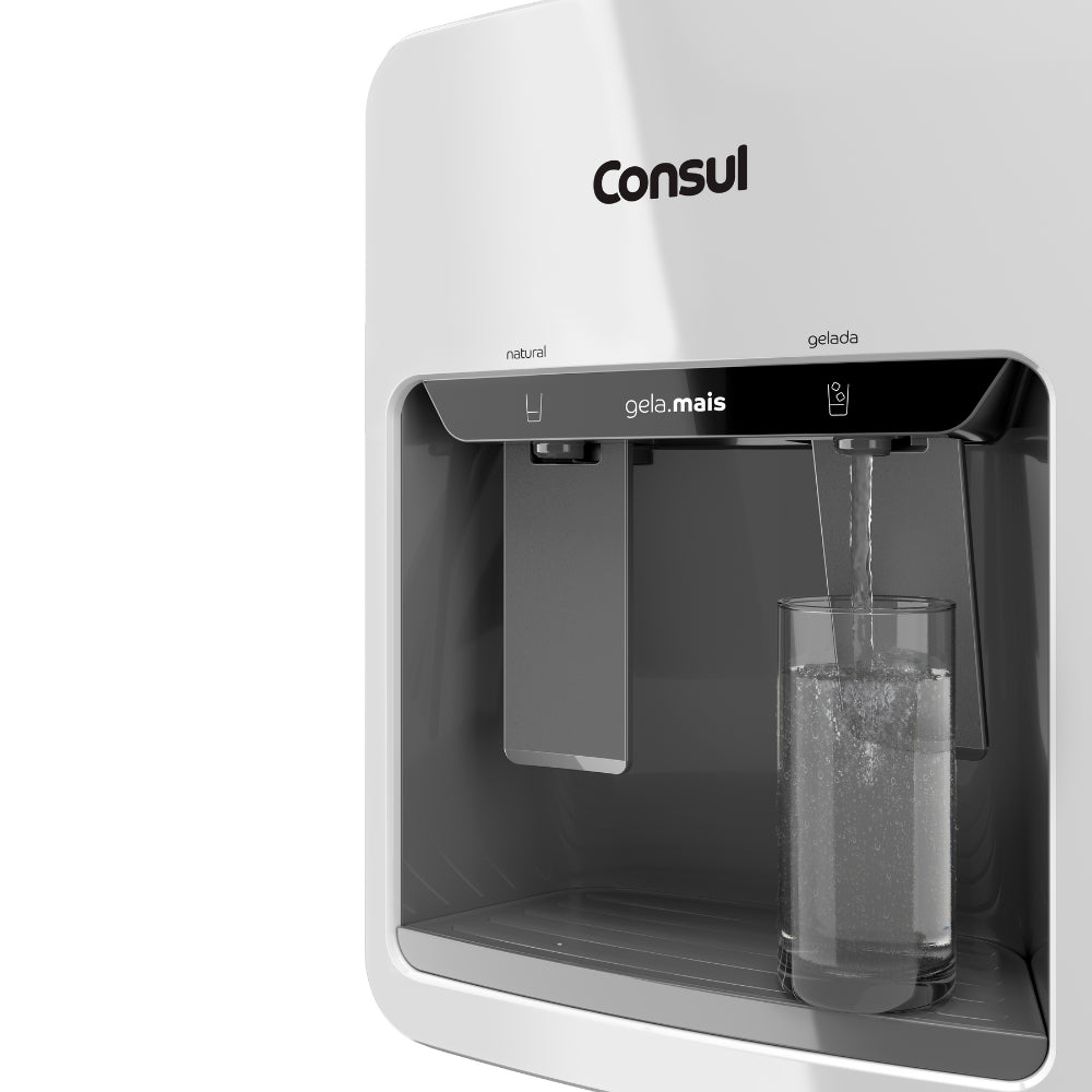 Bebedouro de Água Consul CJD42AB Gela Mais por Compressor Branco 220V