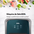 Máquina de Gelo 15kg EOS Ice Compact EMG302T 220V