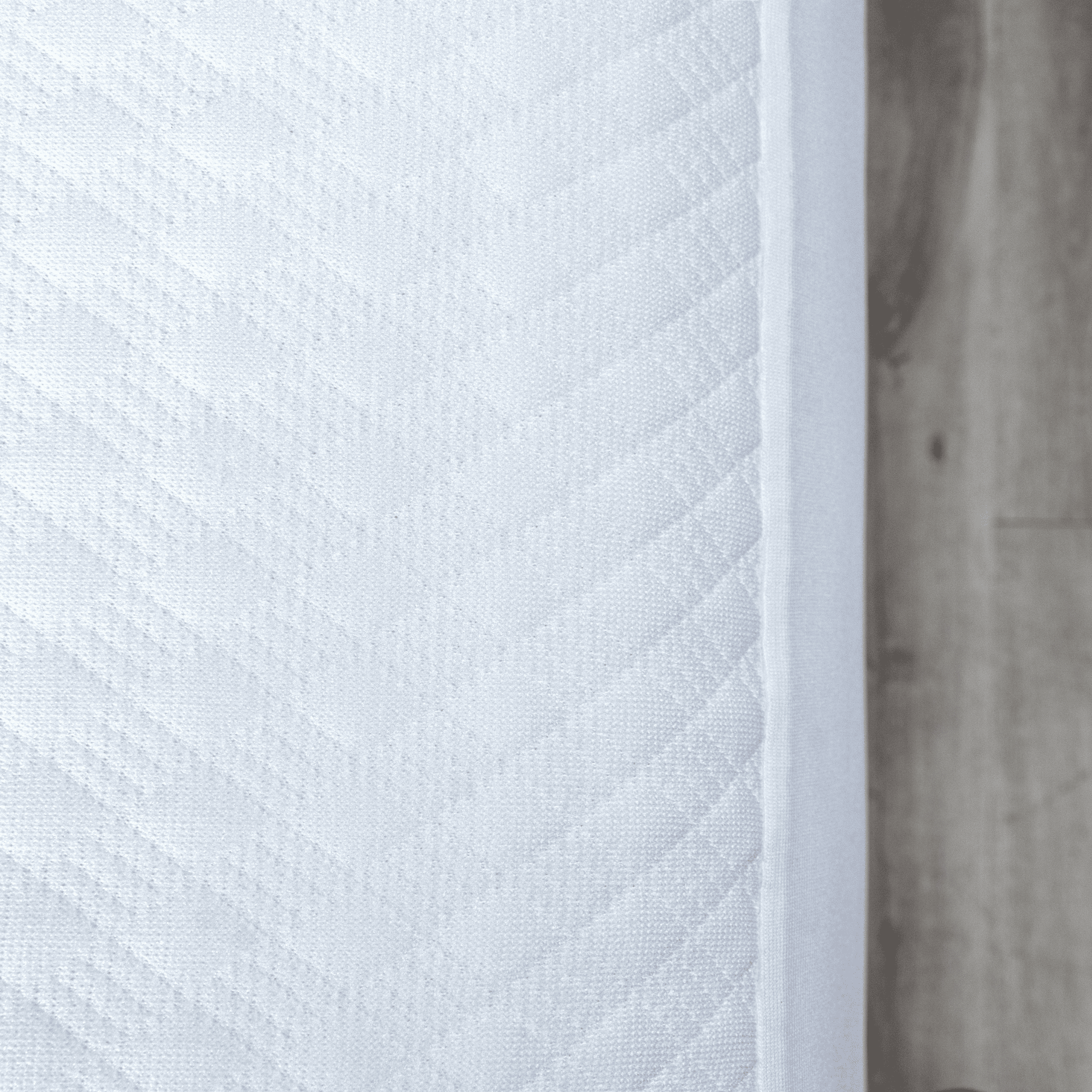 Protetor de Colchão Casal Naturalle Jacquard 140x190cm Branco