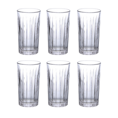 Jogo 6 Copos Etilux Egeu 260ml