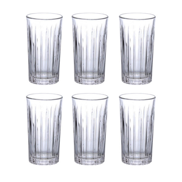 Jogo 6 Copos Etilux Egeu 260ml