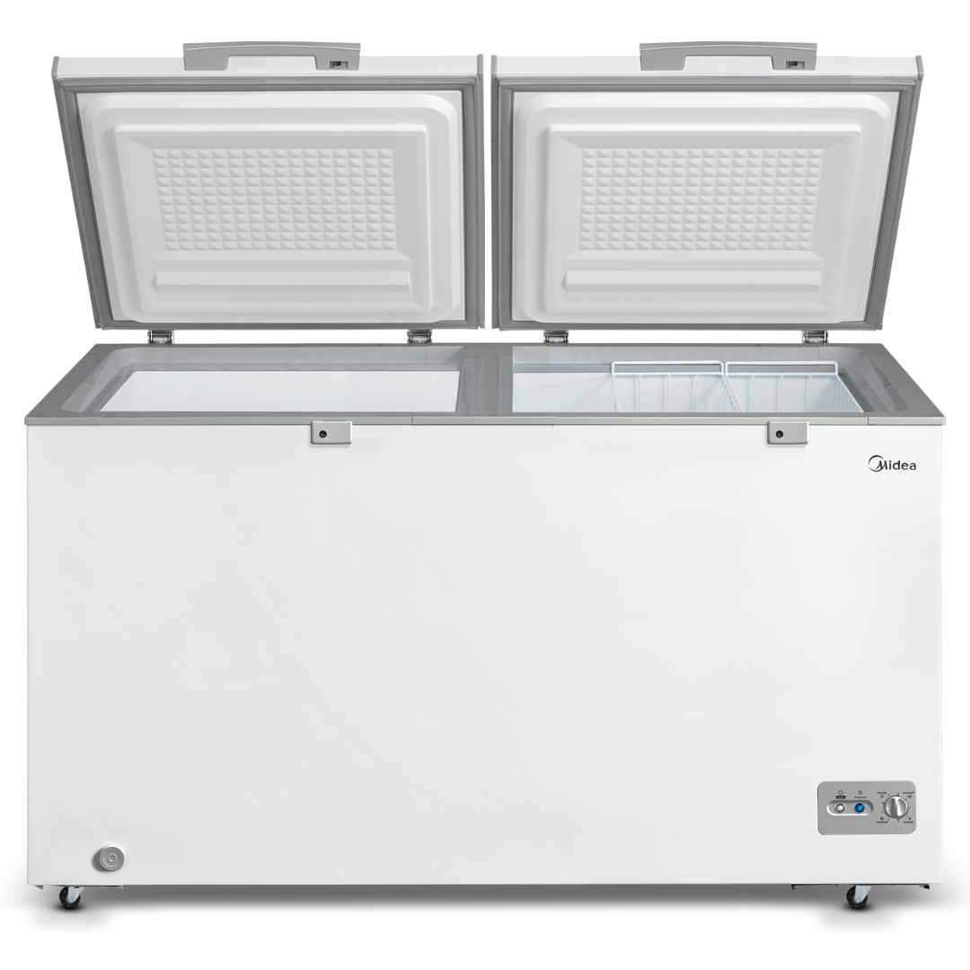 Freezer Horizontal Midea 362L 2 Tampas Branco 220V