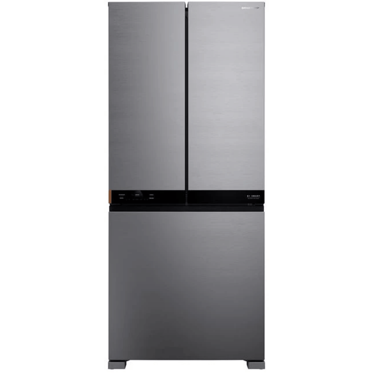 Refrigerador Brastemp 630L BRO88AKXNA 3 Portas Inteligente B=Smart French Door Inverter Inox Bivolt