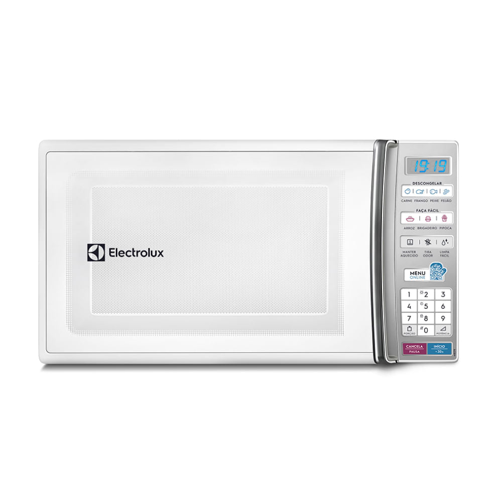 Micro-ondas Electrolux 27L Função Tira Odor Branco 220V