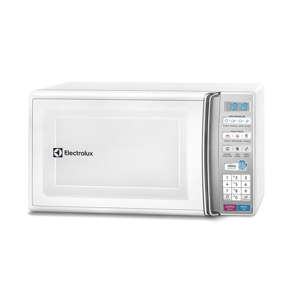 Micro-ondas Electrolux 27L Função Tira Odor Branco 220V
