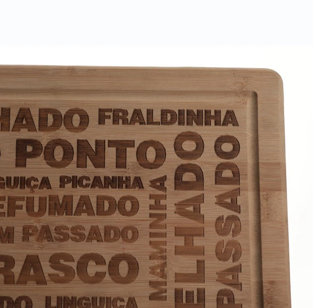Tábua Para Corte Full-Fit em Bambu 39cm