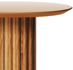 Mesa Lateral Living Redonda Imcal 56x64 Nature