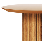 Mesa Lateral Living Redonda Imcal 56x64 Nature
