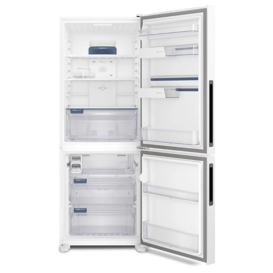 Refrigerador Electrolux 490L IB7 Inverter Duplex Efficient AutoSense Inverse Branco 220V
