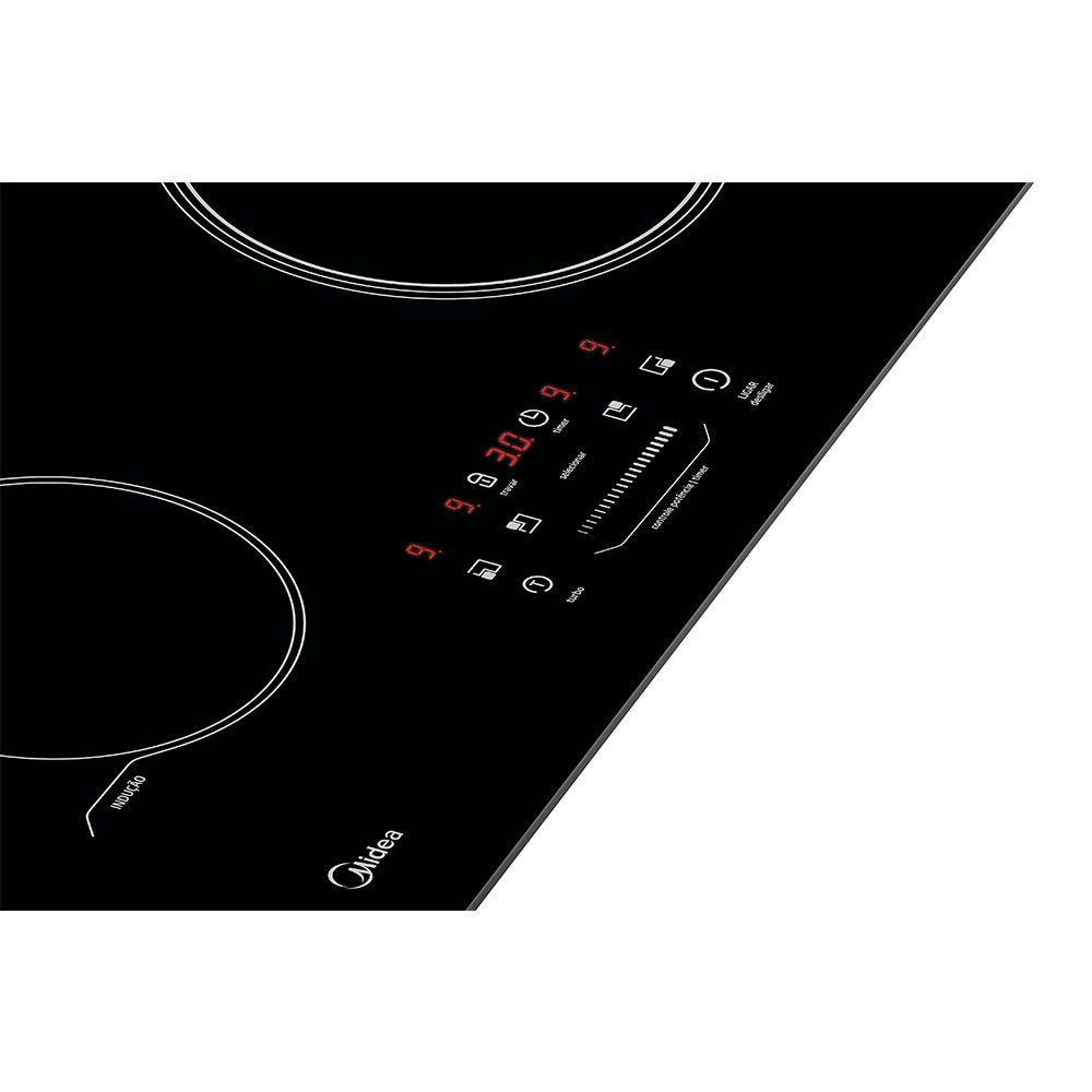 Cooktop Indução Midea 4 Bocas CYB40P2 Preto 220V