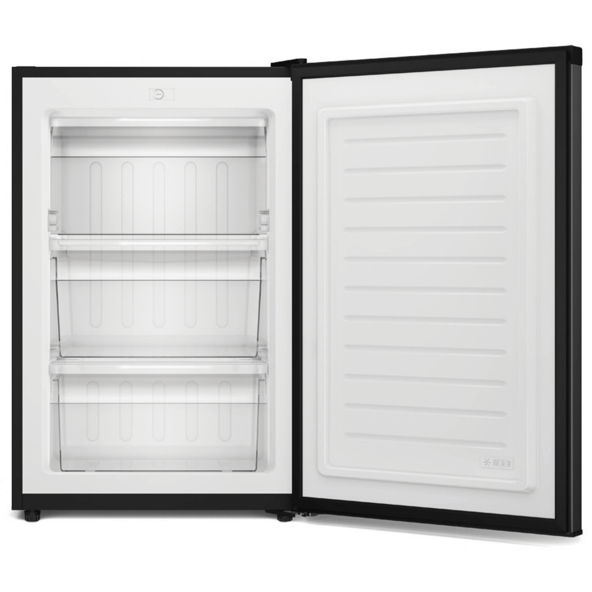 Mini Freezer Vertical Electrolux 98L Inverter FEI1 01 Porta Preto Bivolt