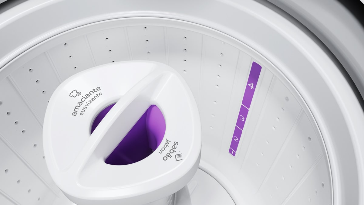 Lavadora de Roupas Consul 9Kg CWB09BB Ciclo Edredom Branco 220V