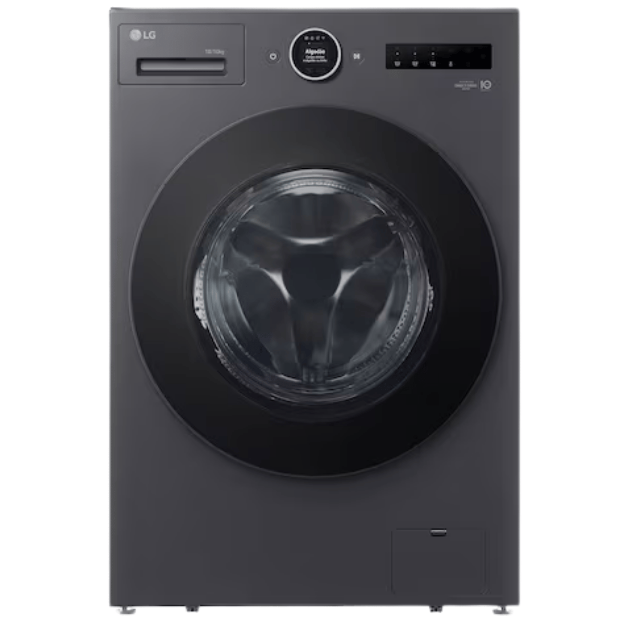 Lava e Seca Smart LG 18KG Inverter AI DD 2.0 Black Inox 220V