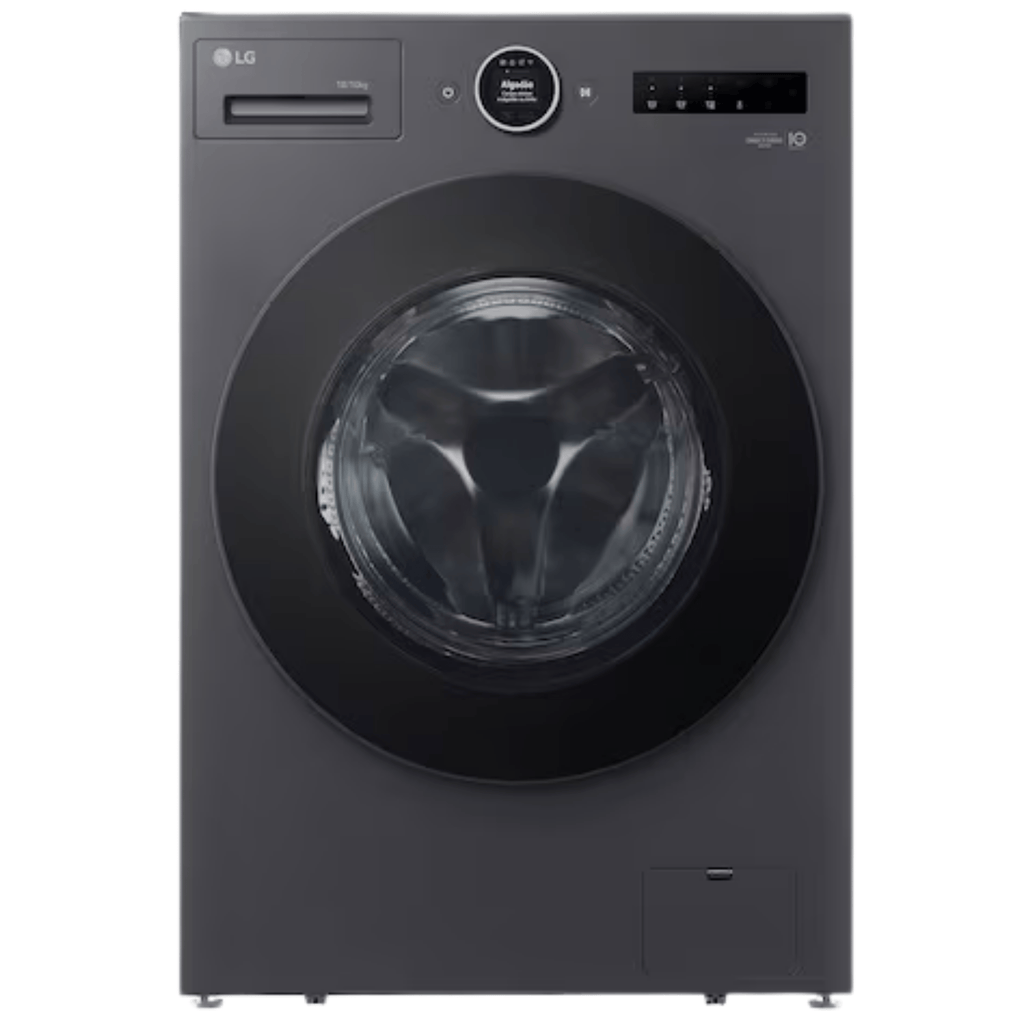 Lava e Seca Smart LG 18KG Inverter AI DD 2.0 Black Inox 220V