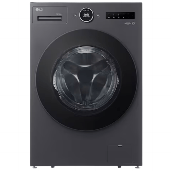 Lava e Seca Smart LG 18KG Inverter AI DD 2.0 Black Inox 220V