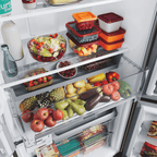 Refrigerador Brastemp 559L BRO85ME 3 Portas French Door Inverter Black Inox 220V