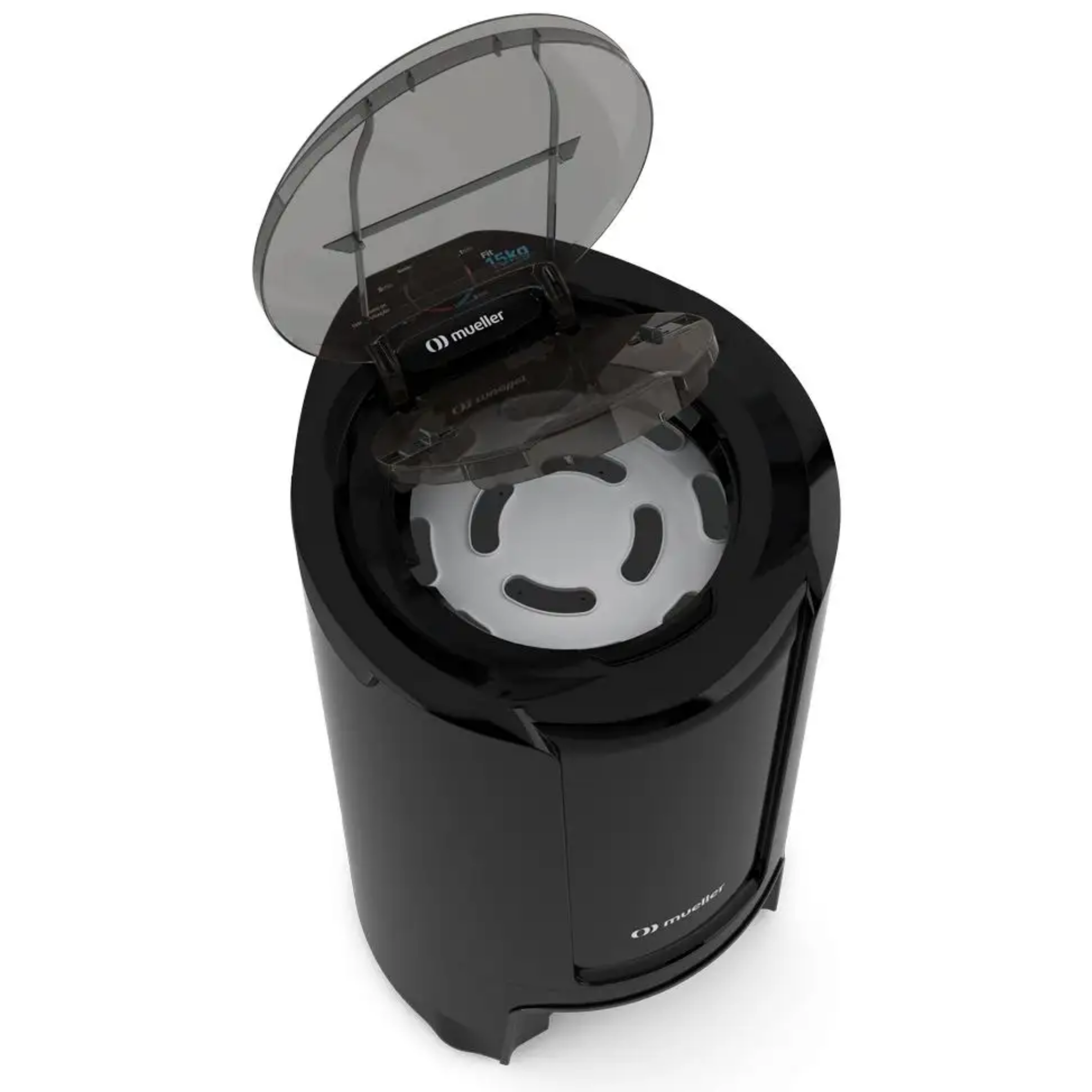 Centrifuga de Roupas Mueller Fit 15Kg de Roupa Molhada 610000607 Preto 220V