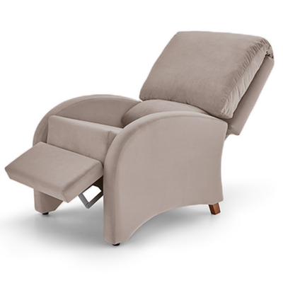 Poltrona Reclinável Herval MH1237  Veludo Capuccino