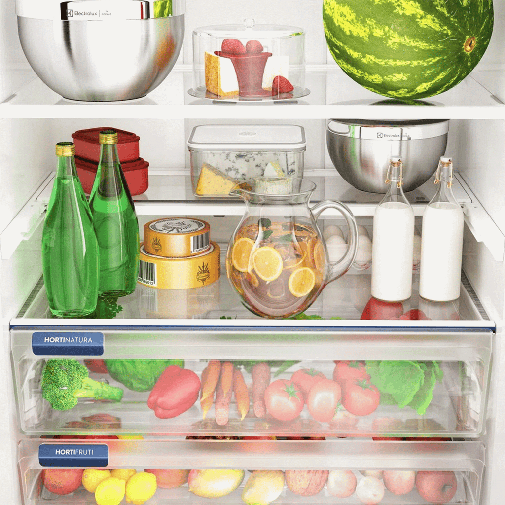 Refrigerador Electrolux 590L IM8B MultiDoor Inverter Efficient com AutoSense Inverse Preto Look 220V