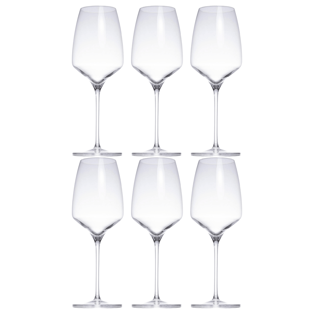 Jogo de 6 Taças Full-Fit Eleganza em Cristal Ecológico 440ml