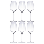 Jogo de 6 Taças Full-Fit Eleganza em Cristal Ecológico 440ml