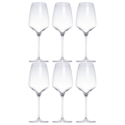 Jogo de 6 Taças Full-Fit Eleganza em Cristal Ecológico 440ml