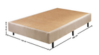 Base Para Colchão High Spring Casal Ecoflex 138x188x25cm Bege