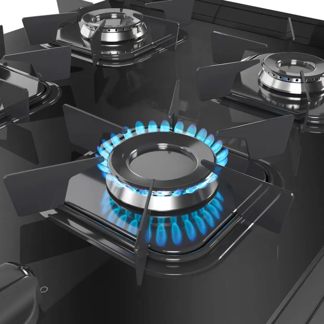 Fogão 4 Bocas Mueller MFV4BB Acendimento Automático Preto Bivolt