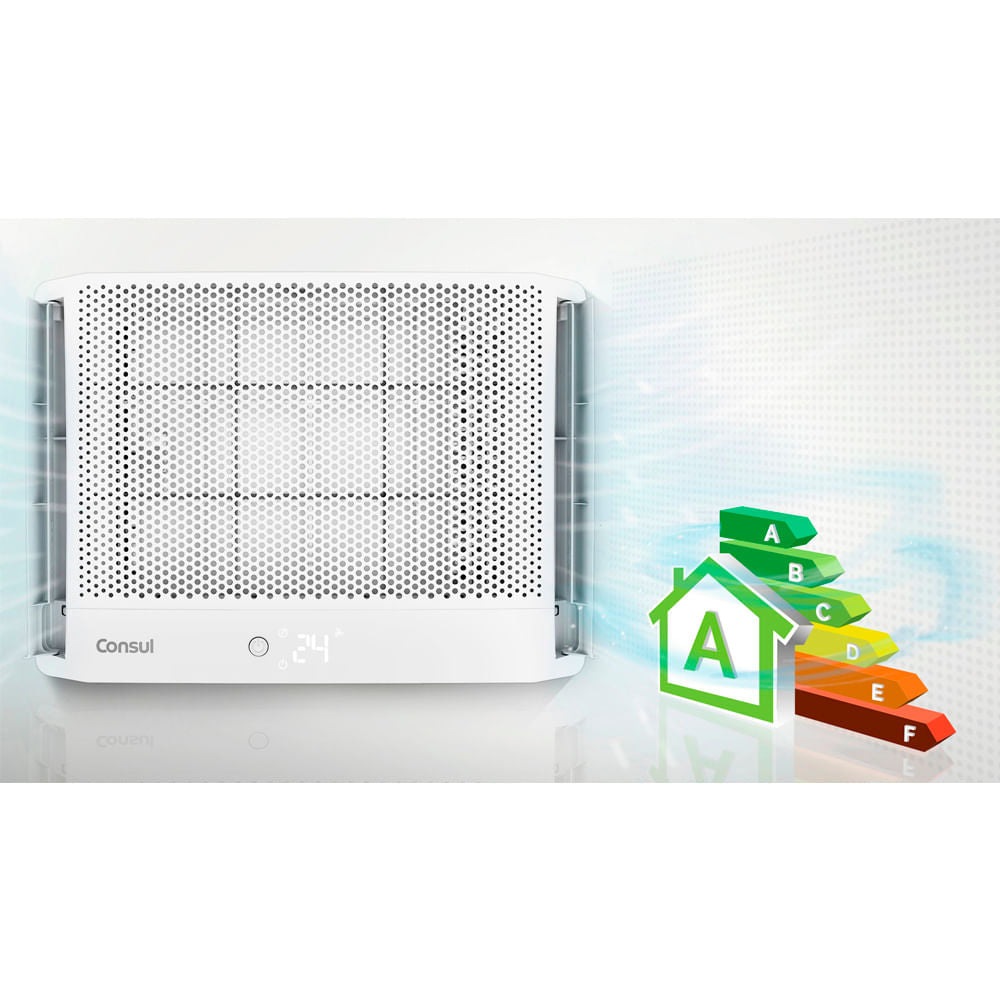 Ar-Condicionado Janela Consul 7500 BTUs Frio CCN07FBBNA Branco 220V