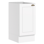 Balcão de Cozinha Americana Henn 100% MDF 1 Porta 40cm Branco HP